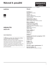 Whirlpool AQC9 4F5 T/Z1 (EU) Uživatelská příručka