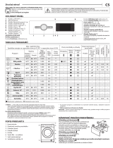 Whirlpool FWG81484BV EE Uživatelská příručka