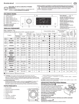 Whirlpool FWSD71083WS EU Uživatelská příručka