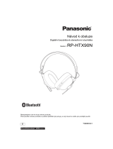 Panasonic RPHTX90NE Operativní instrukce
