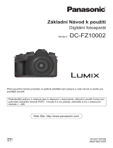 Panasonic DCFZ10002EP Operativní instrukce