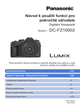 Panasonic DCFZ10002EB Operativní instrukce