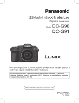 Panasonic DCG90 Operativní instrukce