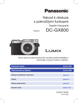 Panasonic DCGX800K Operativní instrukce