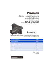 Panasonic DCLX100M2EP Operativní instrukce