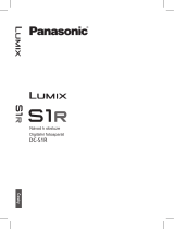 Panasonic DCS1RE Operativní instrukce