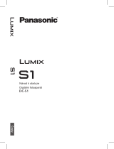 Panasonic DCS1E Operativní instrukce