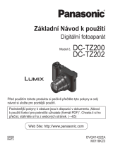 Panasonic DCTZ200EP Operativní instrukce