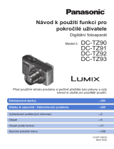 Panasonic DCTZ92EP Operativní instrukce