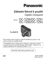 Panasonic DCTZ92EP Operativní instrukce