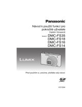 Panasonic DMCFS14EG Operativní instrukce