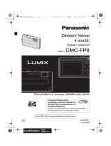 Panasonic DMCFP8 Operativní instrukce