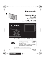 Panasonic DMCFS15 Operativní instrukce