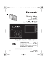 Panasonic DMCFS20 Operativní instrukce