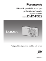 Panasonic DMCFS22EP Operativní instrukce