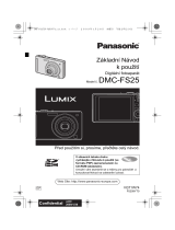 Panasonic DMCFS25 Operativní instrukce