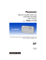 Panasonic DMCFT25EB Operativní instrukce