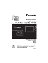 Panasonic DMCFX180 Operativní instrukce