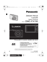 Panasonic DMCFX150 Operativní instrukce