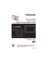 Panasonic DMCFX38 Operativní instrukce