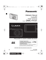 Panasonic DMCFX37 Operativní instrukce