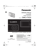 Panasonic DMCFX33 Operativní instrukce