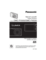 Panasonic DMCFX520 Operativní instrukce