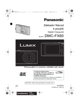 Panasonic DMCFX60 Operativní instrukce