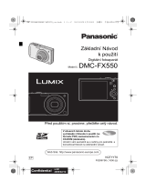 Panasonic DMCFX550 Operativní instrukce