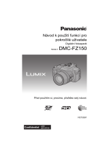 Panasonic DMCFZ150EP Operativní instrukce