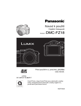 Panasonic DMCFZ18 Operativní instrukce