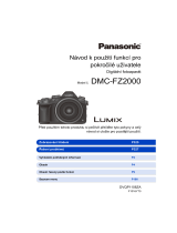 Panasonic DMCFZ2000EP Operativní instrukce