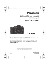 Panasonic DMCFZ2000EP Operativní instrukce