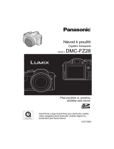 Panasonic DMCFZ28 Operativní instrukce