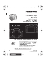 Panasonic DMCFZ28 Operativní instrukce