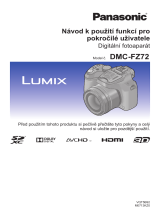 Panasonic DMCFZ72EP Operativní instrukce