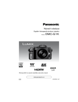 Panasonic DMCG1K Operativní instrukce