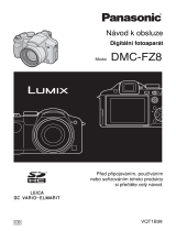 Panasonic DMCFZ8 Operativní instrukce