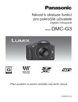 Panasonic DMCG3WEG Operativní instrukce