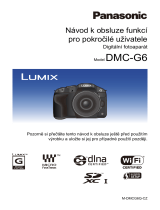 Panasonic DMCG6 Operativní instrukce