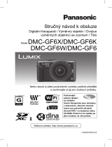 Panasonic DMCGF6WEG Operativní instrukce