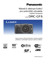 Panasonic DMCGF6WEG Operativní instrukce