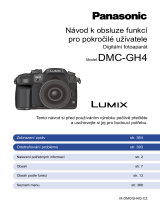 Panasonic DMCGH4EG Operativní instrukce