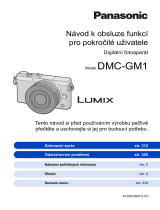 Panasonic DMCGM1EG Operativní instrukce