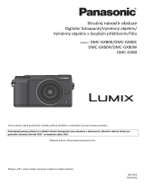 Panasonic DMCGX80 Operativní instrukce