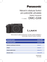 Panasonic DMCGX8 Operativní instrukce