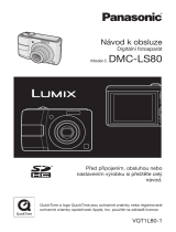 Panasonic DMCLS80 Operativní instrukce