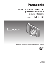 Panasonic DMCLS6E Operativní instrukce