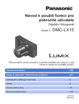 Panasonic DMCLX15EP Operativní instrukce