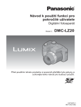 Panasonic DMCLZ20E Operativní instrukce